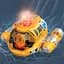 Лодка на радиоуправлении SHT 3722-1A Spray Fog 2.4G Yellow - миниатюра 6