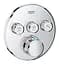 Термостат прихованого монтажу Grohe Grohtherm Smartcontrol 29121000, Хром - мініатюра 1