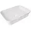 Раковина накладная Qtap Virgo N 560x380x130 White с донным клапаном QT18116308W48462 - миниатюра 1