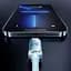 Кабель Baseus Crystal Shine USB - Lightning (M/M), 2.4A, 2 м Sky Blue (CAJY001203) - миниатюра 2