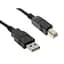 Кабель для принтера Digitus USB 2.0 AM/BM 1.8m (AK-300102-018-S) - миниатюра 1