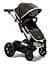 Універсальний візочок 2 в 1 Heetee Mayfair, Black/Black, чорний (MF1.N.2P.BB) - мініатюра 8