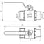 Кран кульовий прямий Selba 3/4″ ЗВ КР SL1505 - мініатюра 5