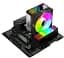 Кулер для процессора Coolmoon GT600 BLACK (GT600 BLACK) - миниатюра 15