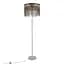 Торшер LED Levistella 909XL3351F (400) 15W хром 1500мм абажур 400х350мм современный стиль для дома - миниатюра 2