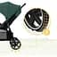 Прогулочная коляска Kinderkraft Route Platinum Grey серая (00-00305124) - миниатюра 14