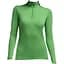 Термокофта Icebreaker BF 200 Oasis LS Half Zip Stripe WMN Green XS (1052-101 504 301 XS) - мініатюра 1