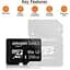 Карта пам'яті Amazon Basics 256GB MicroSDXC Memory Card + Adapter (LSMICRO256GU3) - мініатюра 2