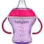 Поилка-непроливайка с мягким носиком BabyOno Natural nursing розовая 3+ 180 мл (1456/02) - миниатюра 1