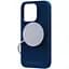 Чехол-накладка Njord Suede MagSafe Case Blue для iPhone 15 Pro Max (NA54SU01) - миниатюра 3