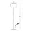 Торшер Zuma Line F0076-04A-F4FZ CRYSTAL - миниатюра 3