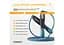 Скакалка для боксу EasyFit TwinRope 2,8 м чорний-зелений (EF-1909-GN) - мініатюра 2
