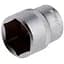 Головка торцевая шестигранная Intertool 24мм x 1/2" матовая - миниатюра 1