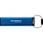 Флеш-накопичувач USB3.2 16GB Kingston IronKey Keypad 200 Type-A Blue (IKKP200/16GB) - мініатюра 2