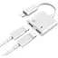 Перехідник Remax Concise Series Lightning to Dual Lightning RL-LA07i 2A - мініатюра 1