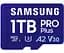 Карта памяти Samsung PRO Plus microSDXC 180MB/s Full HD & 4K UHD, UHS-I, U3, A2, V30 1Tb + SD-adapter (MB-MD1T0SA/AM) - миниатюра 1