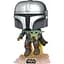 Фігурка Funko Pop! Star Wars:Мандалорець, що летить із малюком 9.6см (50959) [117704] - мініатюра 1