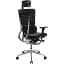 Офисное кресло GT Racer X-807 Leather (P-02), черное (X-807 Leather Black (P-02)) - миниатюра 1