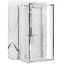 Душова кабіна Rea Rapid Slide 140x90 chrome пристінна REA-KPL-09113, Хром, Універсальна, прозорий, хром - мініатюра 1