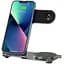 БЗУ WIWU Wi-W005 3 in 1 Wireless Charger Black - миниатюра 2