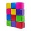 Дитячі пластикові кубики Mtoys 05062 кольорові, 12 шт. - мініатюра 1