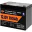 Аккумулятор LogicPower LiFePO4 Smart BT 12V 12.8V/100Ah/1280Wh Smart BMS 100А [20197] [109698] - миниатюра 3