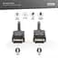 Кабель DisplayPort, тип DP M/M, 2,0 м, колір чорний AK-340103-020-S DIGITUS by ASSMANN - мініатюра 2
