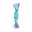 Игрушка для собак Misoko&Co Мяч для регби с веревкой. light blue. 24 cm - миниатюра 1