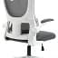 Офисное кресло GT Racer X-5728, бело-серое (X-5728 White/Gray) - миниатюра 10