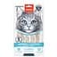 Ласощі для котів Wanpy Hairball Control рідкі функціональні ласощі для виведення вовни в стіках 70 г - мініатюра 1