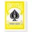 Карти гральні United States Playing Card Company Bicycle Rider Back Yellow deck (09421) - мініатюра 1