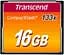 Карта пам'яті Transcend 16GB Compact Flash CF 133X (TS16GCF133) - мініатюра 1