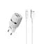 Мережевий зарядний пристрій 2USB Hoco C41A 2.4A White + USB Cable iPhone 6 - мініатюра 5