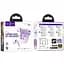 Беспроводные TWS наушники Hoco EQ11, BT5.3, 40mAh, 400mAh, 7h, 35h, вакуумные, purple - миниатюра 4