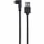 Дата кабель USB 2.0 AM to Lightning 0.2m corner Cablexpert (CC-USB2-AMLML-0.2M) - мініатюра 1