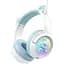 Наушники Onikuma Bluetooth B5 белые-синие - миниатюра 1