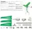 Модель вітрогенератора 4М Green Science 00-03378 Набір для досліджень - мініатюра 5