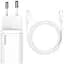 Мережевий зарядний пристрій Baseus 20W Super PD Charger + Cable USB-C to Lightning White (TZCCSUP-B02) [66717] - мініатюра 1