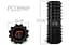 Ролик массажный Solid Roller v.1.2s 33х13 см черный EasyFit fit0025132 - миниатюра 3