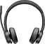 Гарнітура Poly комп'ютерна стерео On-ear Voyager 4320-M з адаптером BT700 USB-A Bluetooth всеспрямований Microsoft Teams чорний (77Y98AA) - мініатюра 4