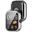Чохол-накладка DK для Xiaomi Redmi Watch 4 Silicone Face Case (silver) - мініатюра 2