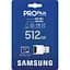 Карта пам'яті Samsung microSDXC PRO Plus 512GB Class 10 UHS-I U3 V30 A2 + USB Reader (MB-MD512SB/WW) [134223] - мініатюра 6