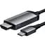 Кабель USB-C to 4K HDMI Satechi Cable Space Gray 1.8 м (ST-CHDMIM) - миниатюра 4