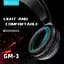 Проводные игровые наушники Celebrat GM-3 Gaming LED с микрофоном (Черные) - миниатюра 5