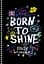 Тетрадь для записей Student А5, в клеточку, спираль, 80 л., Born to shine (A5-SC-080-6093K) - миниатюра 1