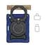 Чохол-підставка BeCover броньований протиударний для Apple iPad Air 11" M2/M3 2024/2025 Blue (711926) - мініатюра 5