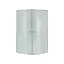 Душова кабіна Latwa SC90x90.SAT.MID.FR полукругла, скло Frost 4 мм + Душовий піддон KAPIELKA ST90x90x26, з панеллю Lidz, Універсальна, хром матовий, глубокий более 20 см - мініатюра 3