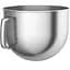 Чаша KitchenAid 5KSMB70 з нержавіючої сталі, з ручкою 6.6 л (5KSMB70) - мініатюра 1