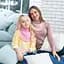 Манишка теплая детская вязаная из мягкой хлопковой пряжи универсальная от двух лет Айрис one size Talvi кофе - миниатюра 2