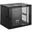 Шафа настінна 19", 6Ux600x600, (Ш*Г), зібрана, чорна - мініатюра 1